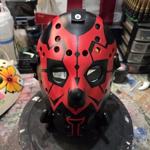Custom Darth Maul Jason Resin Hockey Mask