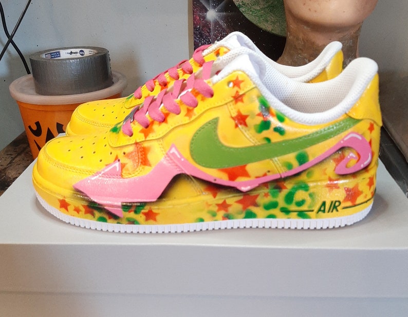 Custom Air Force 1. Custom Painted Etsy