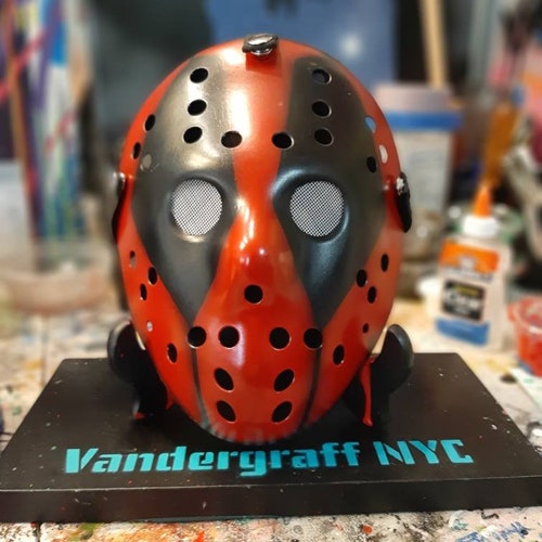 Pumpkin 2 Custom Jason Vorhees Mask Etsy