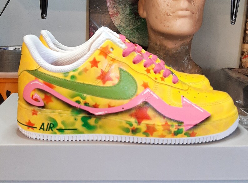 Custom Air Force 1. Custom Painted Etsy
