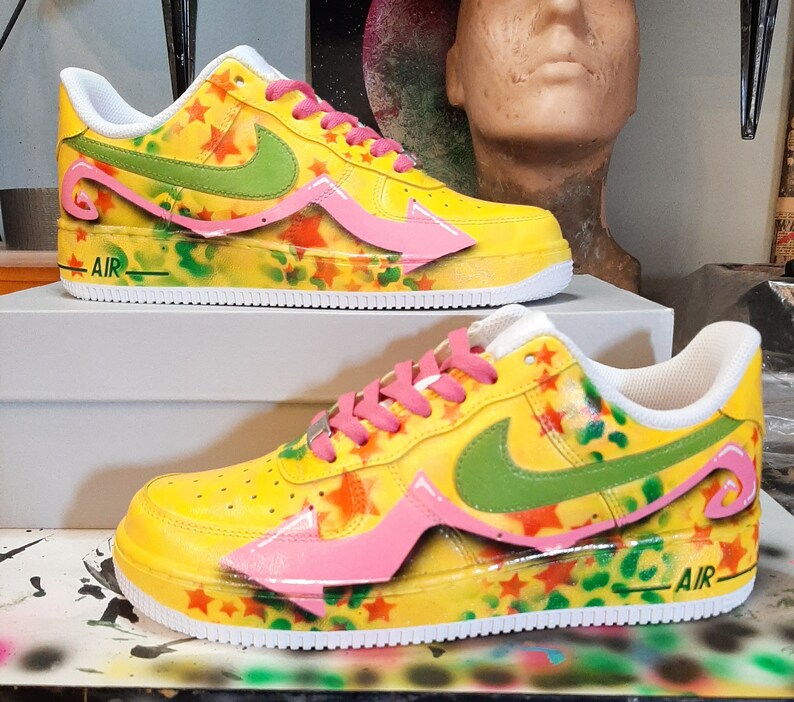 Custom Air Force 1. Custom Painted Etsy