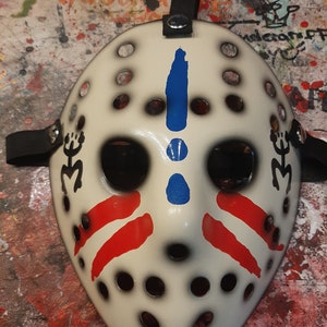 Tiano War mask - Custom Resin Jason Vorhees Hockey Mask