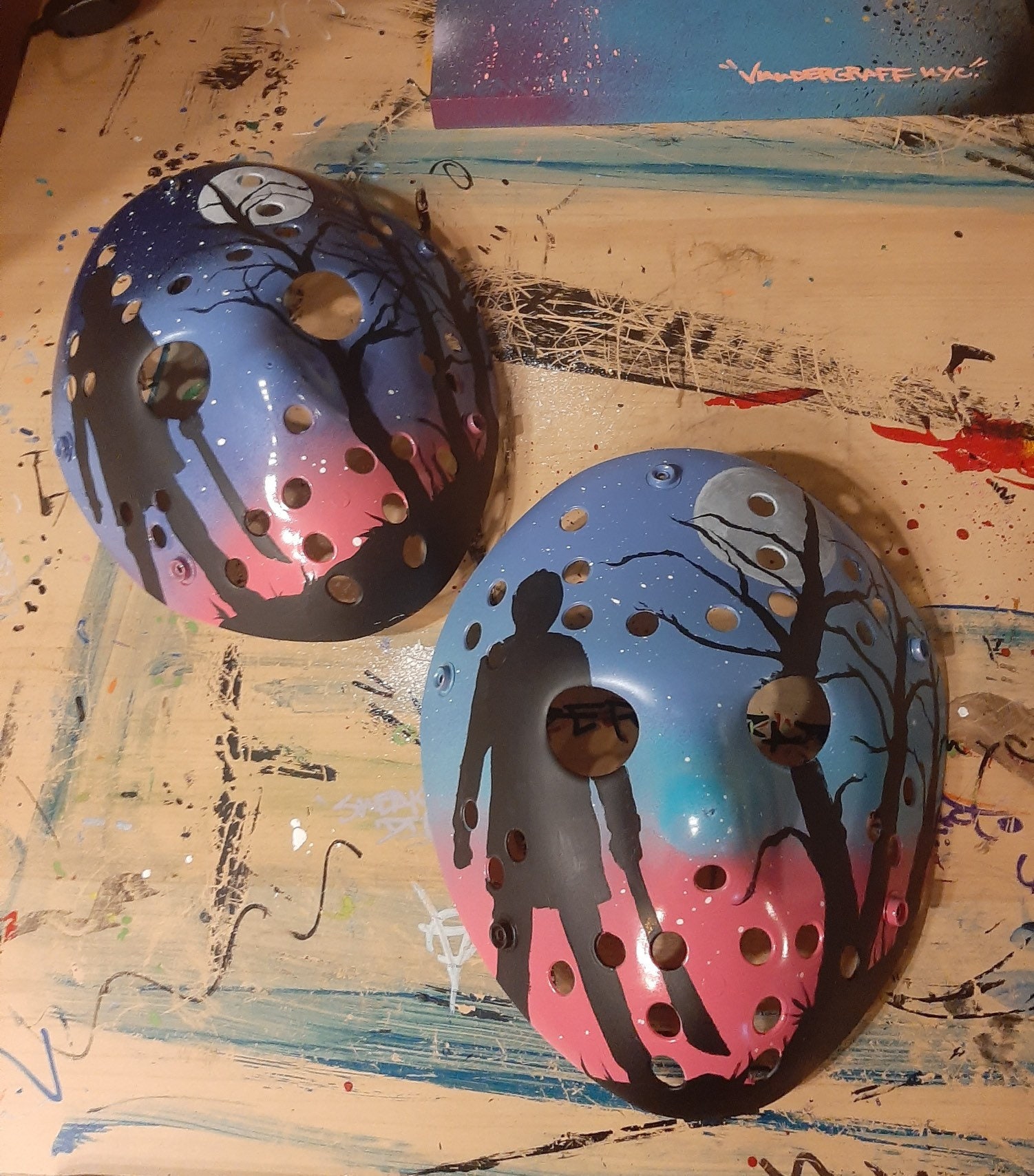 Custom Jason Vorhees Mask Jason Vorhees Scenic | Etsy