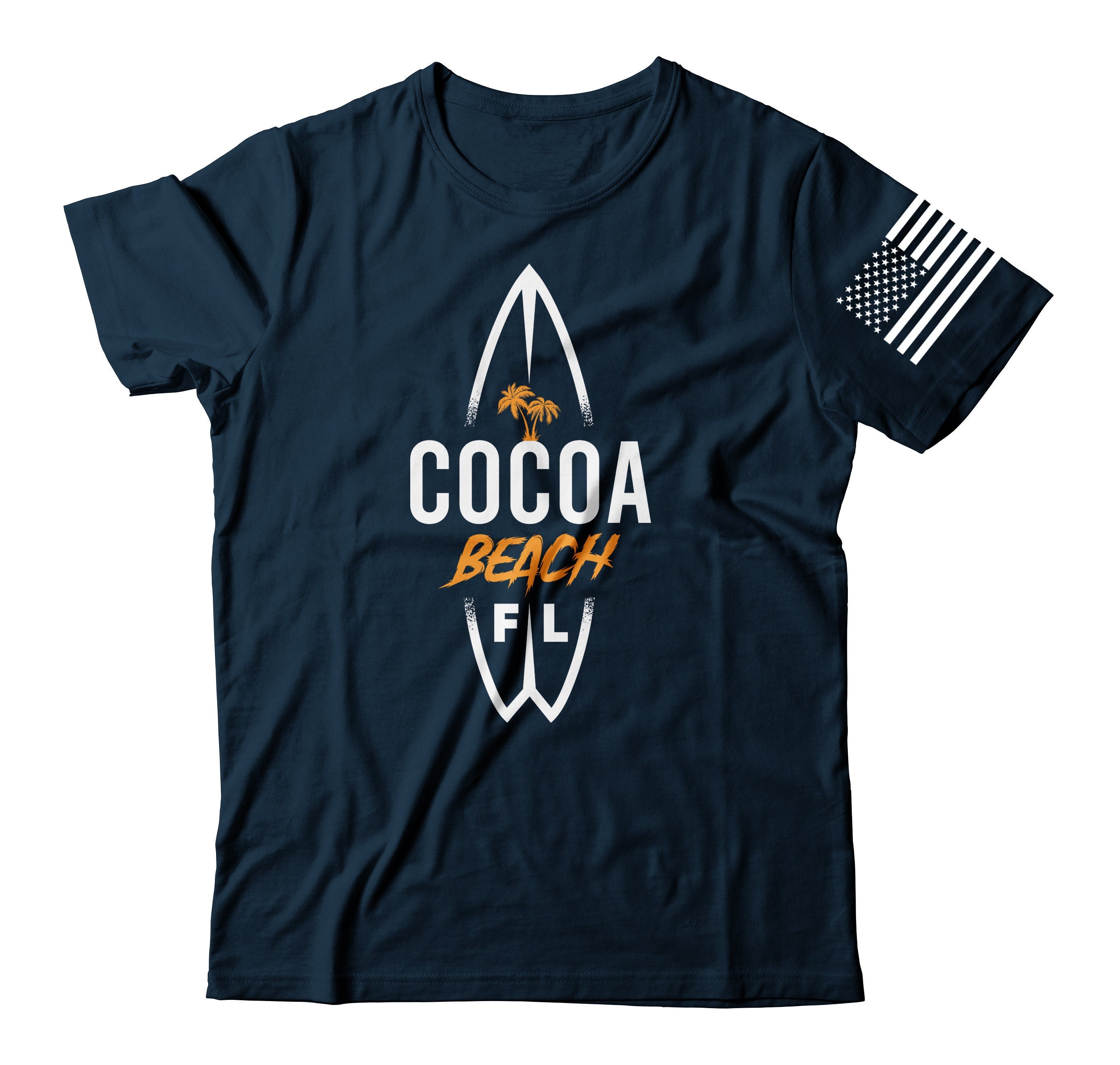 Cocoa Beach Flag - Etsy, image size:2856x2716