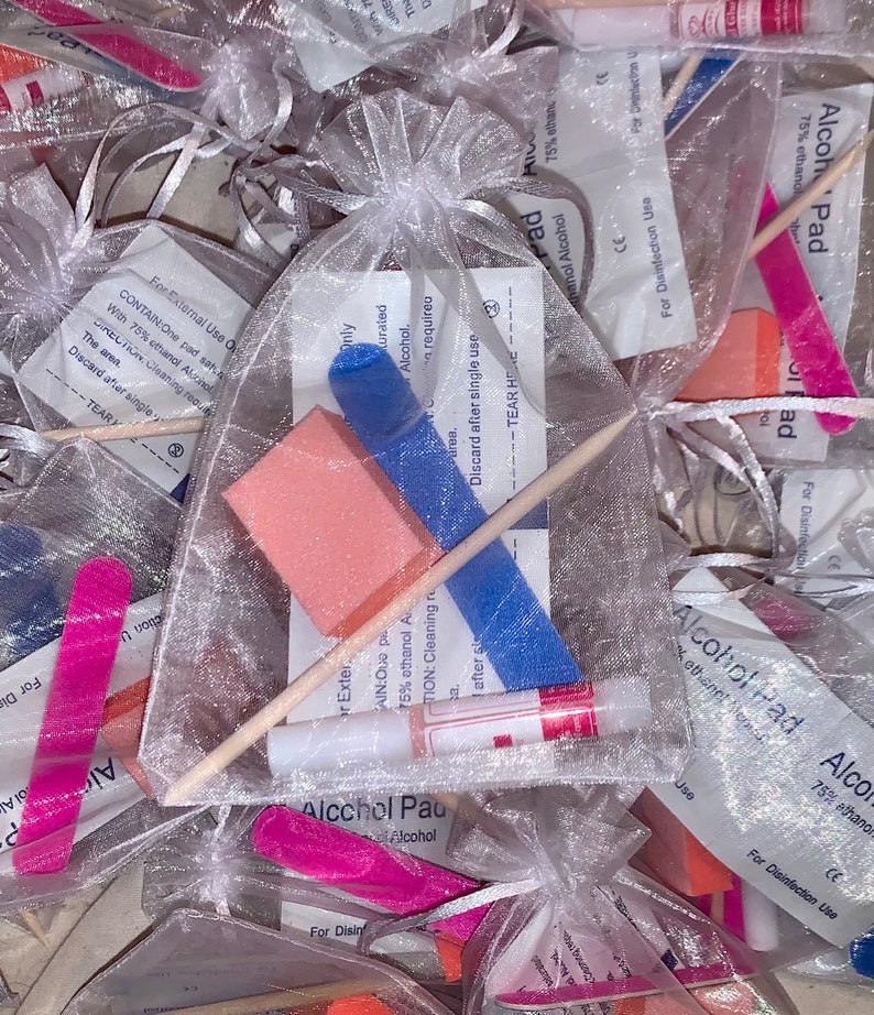 Press On Nail Prep Kit Nail Preparation Set Etsy