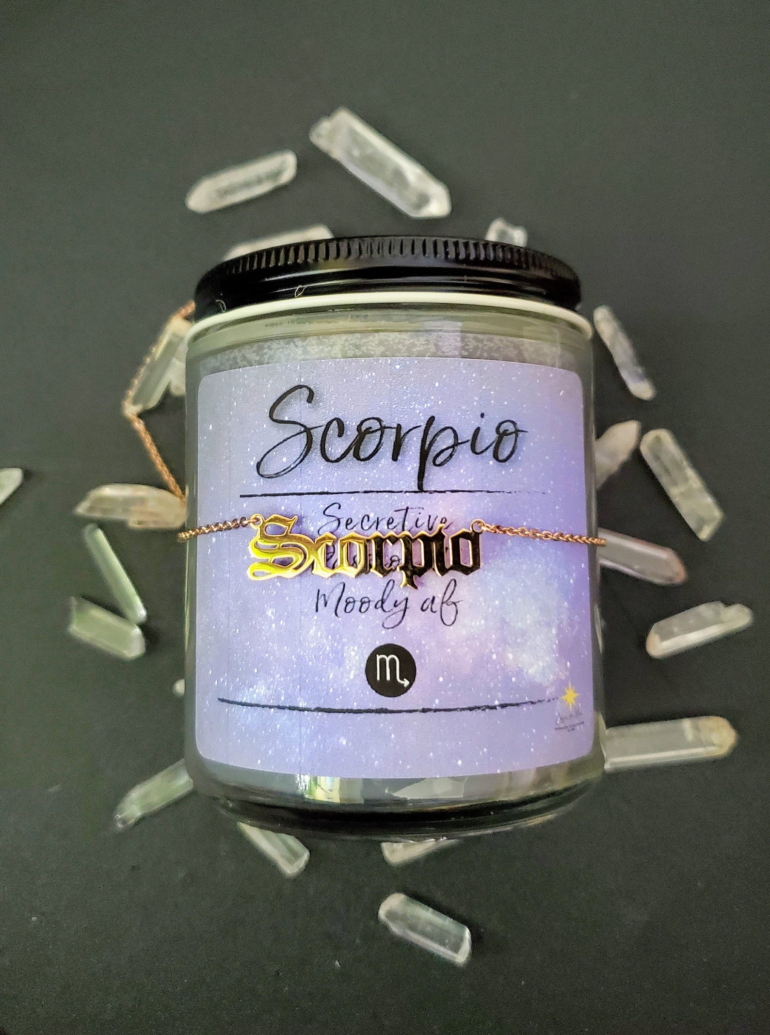 Scorpio Candle. Zodiac Prize Candle. Etsy