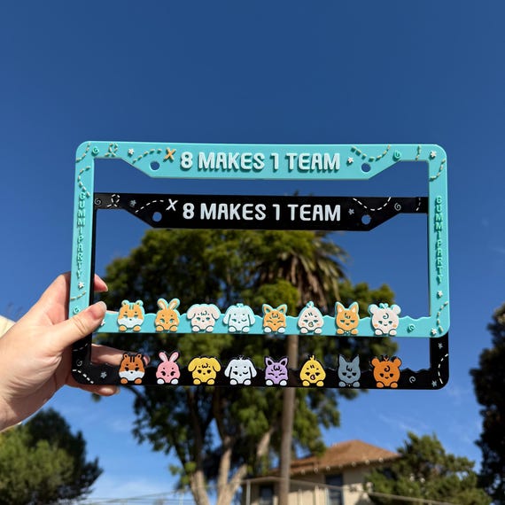 ATEEZ License Plate V2 - Etsy