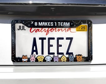 ATEEZ License Plate V2