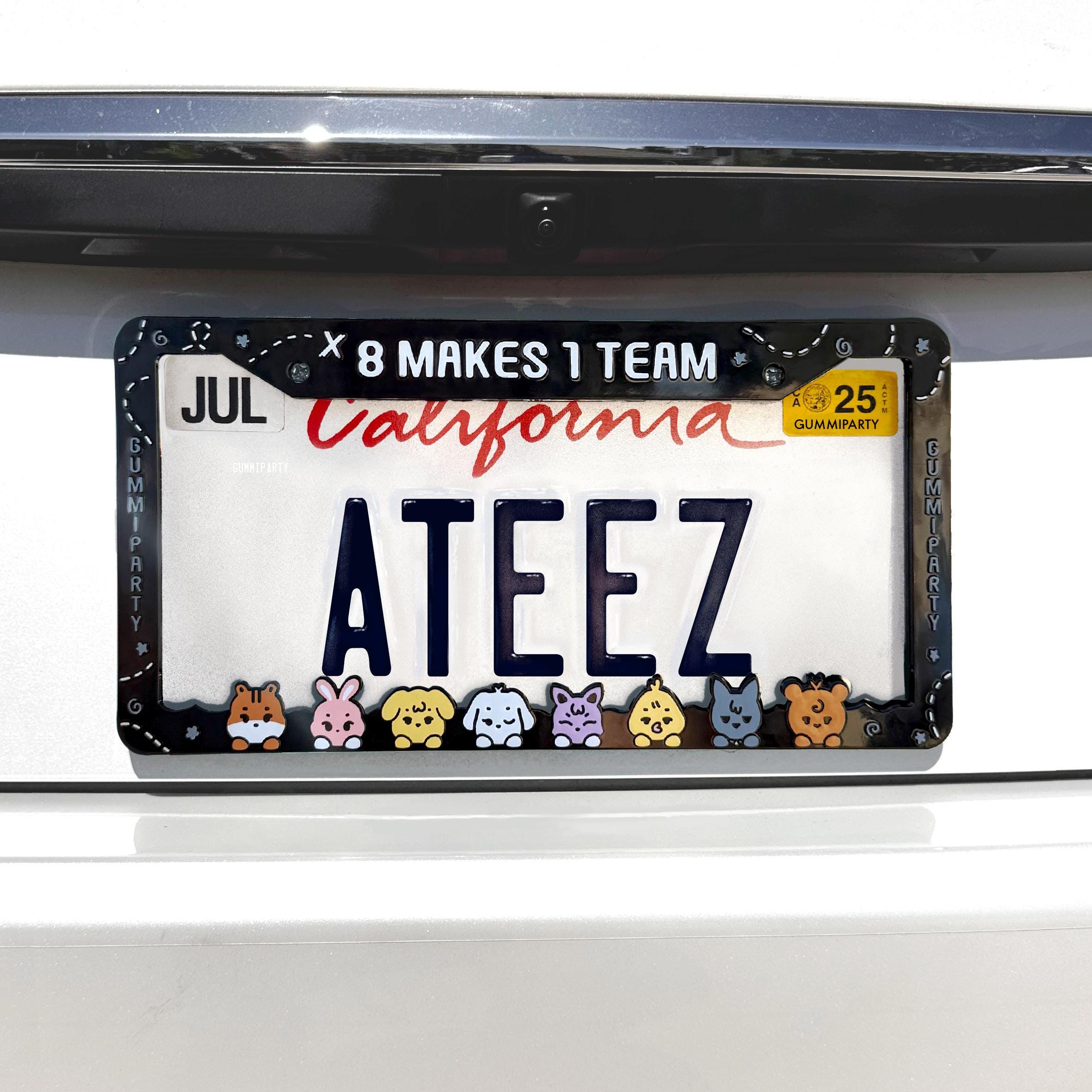 ATEEZ License Plate V2 - Etsy