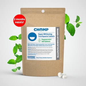 Nano Hydroxyapatite Toothpaste 120 Tablet Refill by Chomp