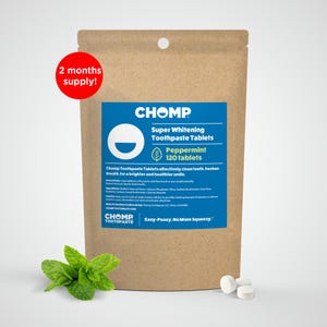 Toothpaste Peppermint 120 Tablet Refill by Chomp