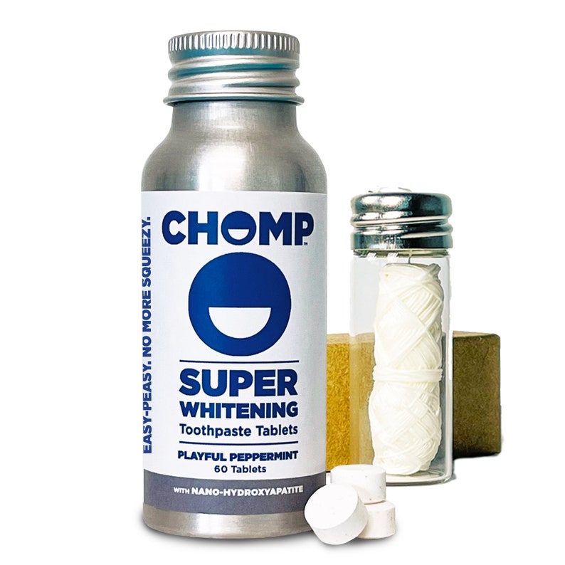 Chomp Super Whitening Toothpaste Tablets with Nano Hydroxapatite image 8