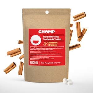 Cinnamon Toothpaste Tablets Zero Waste Refill by Chomp