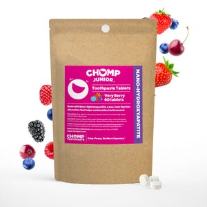 Chomp Junior Nano Hydroxapatite Toothpaste tablet Refill