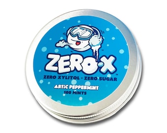 Chomp Zero-X Xylitol-free Breath Mint Tin