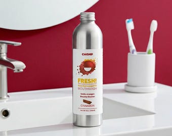 FRESH! Nano Hydroxyapatite Cinnamon Mouthwash