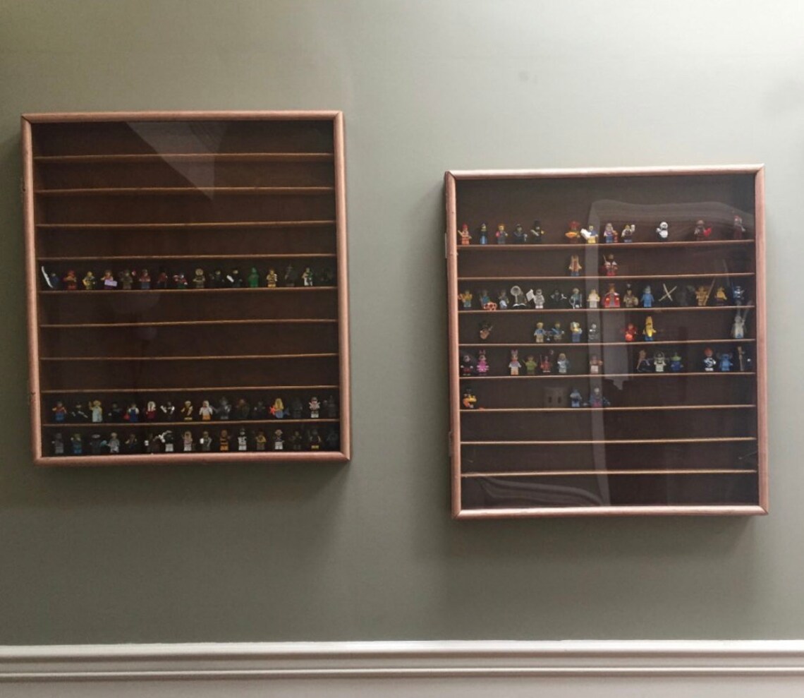 Lego Minifigure Display Case Etsy