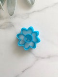 Flower Donut #2 Polymer Clay Cutter | Earring Jewelry Making