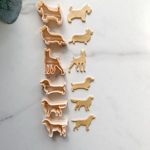 Dog Collection - Proceeds Donated - Benefits Charities | Clay Earring Cutters / Clay Cutters / Polymer Clay Tools / Earring Making