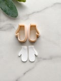 Mittens Mirrored Set Clay Cutter | Clay Earring Cutters