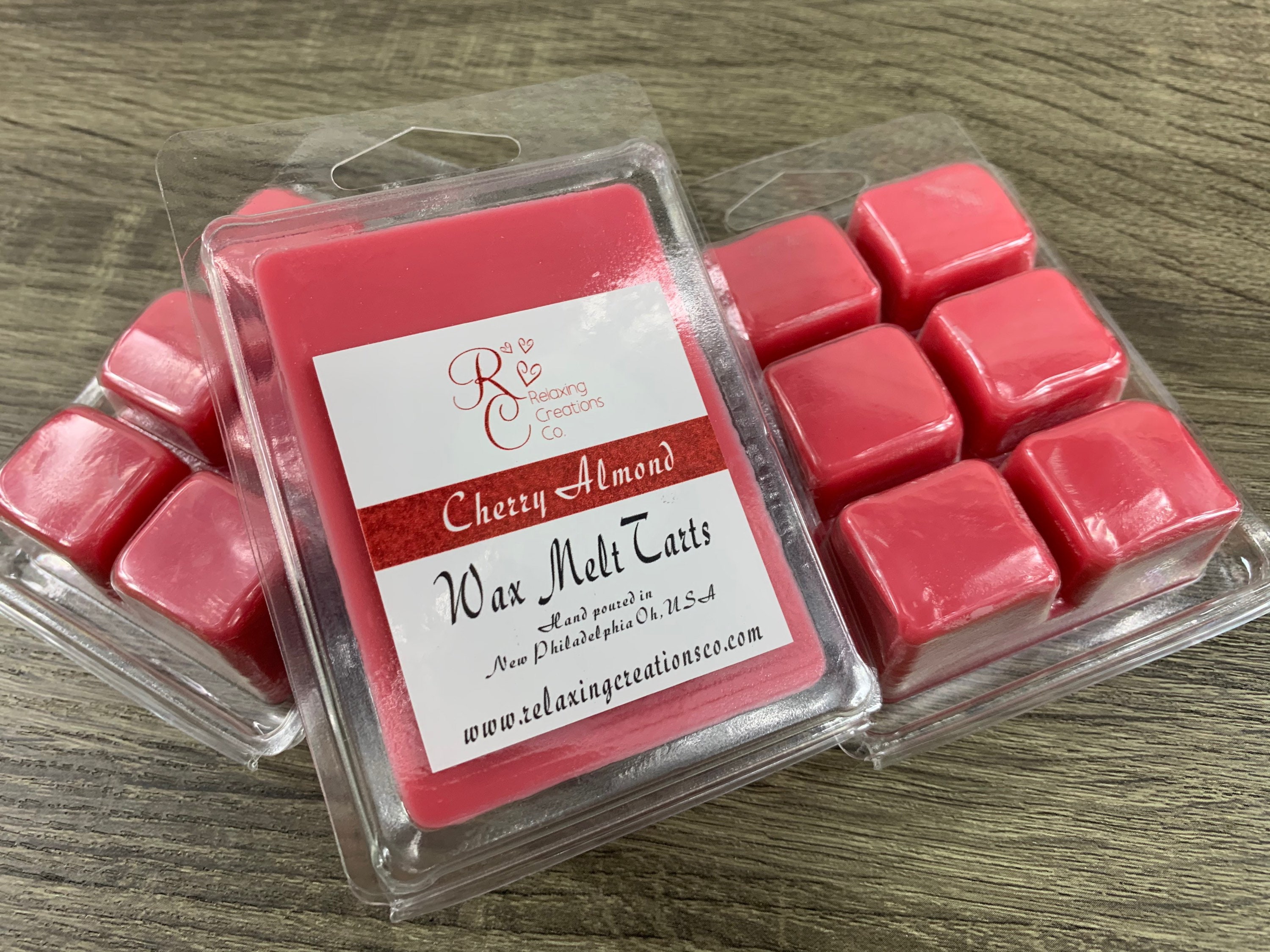 CHERRY ALMOND Wax Melt Tart Soy Paraffin Wax Wax Melts Wax Etsy