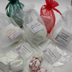 Homemade Bath Bombs and Shower Steamers