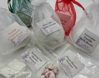 Homemade Bath Bombs and Shower Steamers