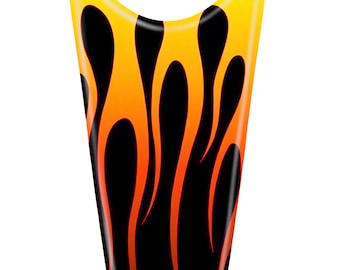 Tank pad Hars gel 3D Look 032 Pinstripe Flames