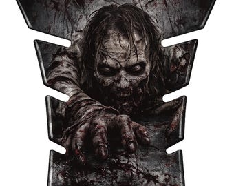 Tankpad aus Resin-Gel, 3D-Aufkleber, Softail-Design für Ihr Motorrad 040