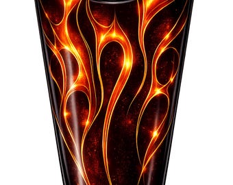 Tank pad Resin gel 3D Look with metallic flakes 02