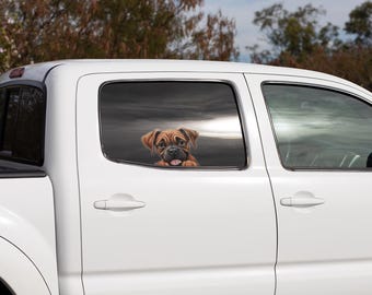 Car/Truck/Wall Decal Dog Peeping