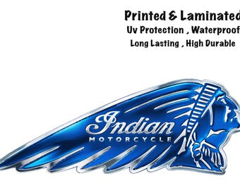 Juego de calcomanías laterales para el tanque de combustible de la motocicleta