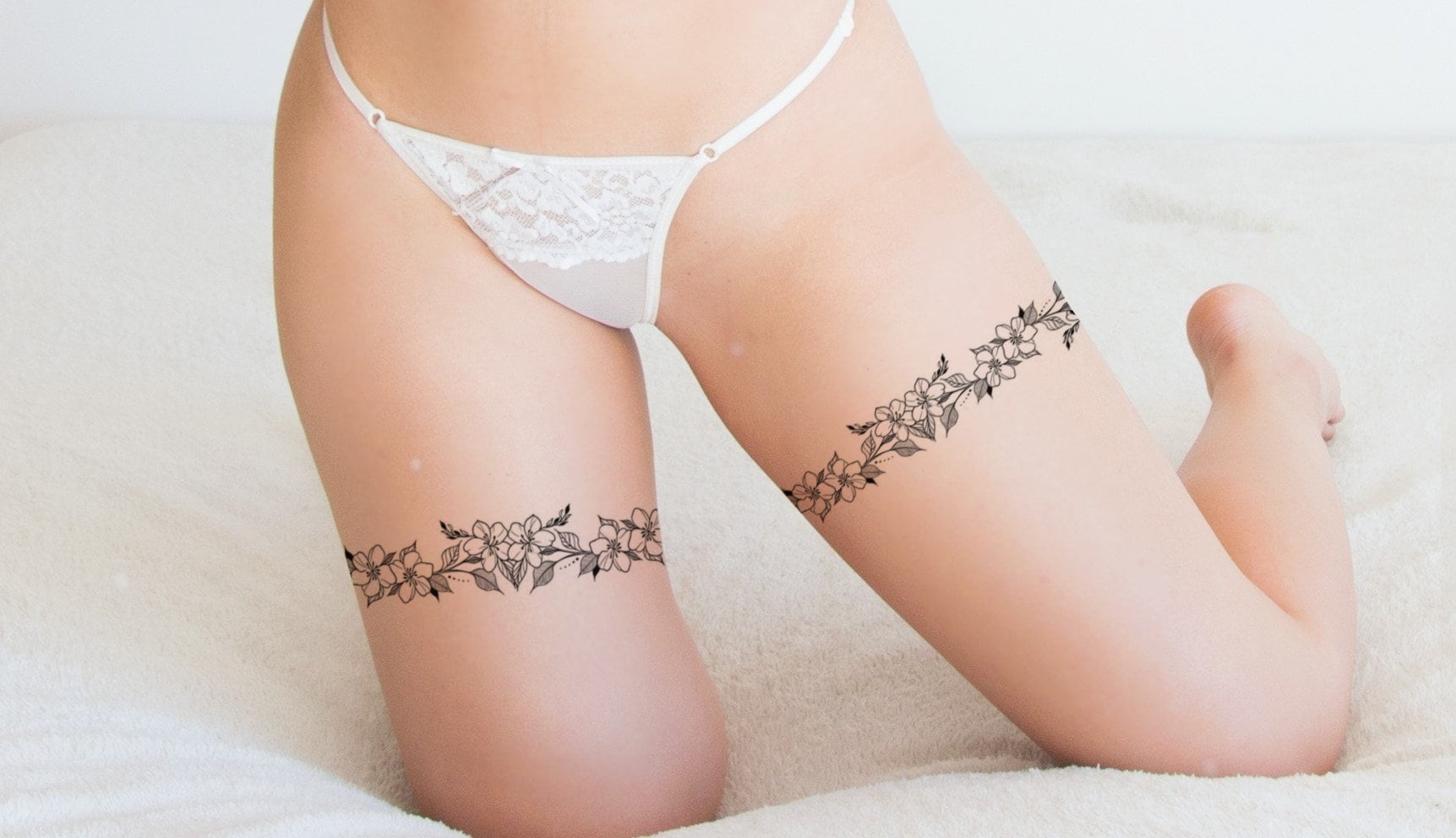 lace garter tattoo design references  Tagged feather tattoo   TattooDesignStock