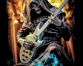 Digitale File DTF Rocking Grimm