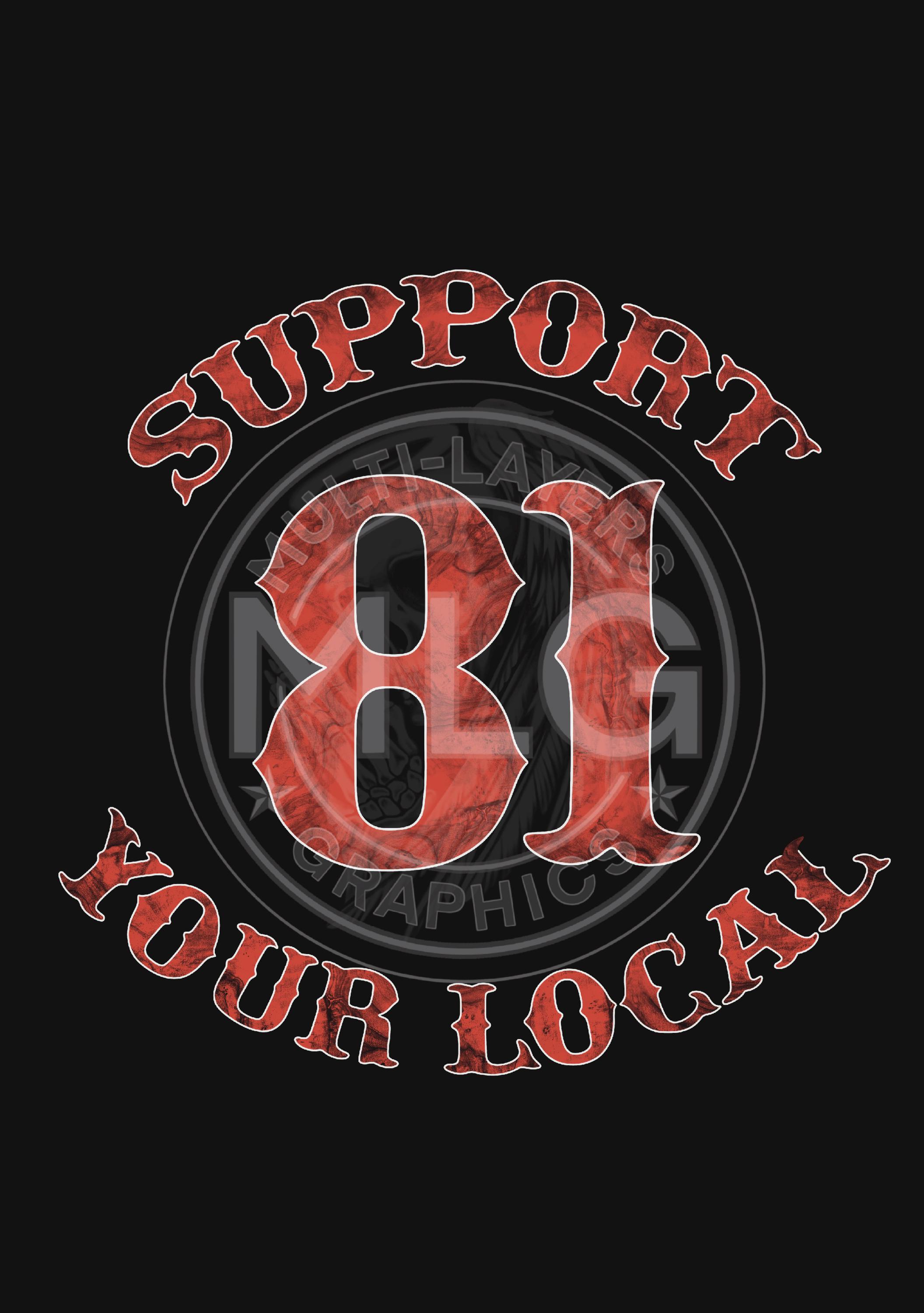 Support Your Local 81 - Etsy