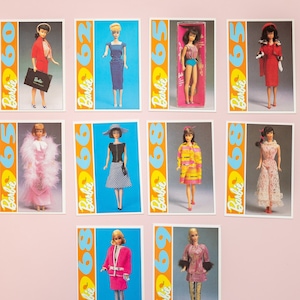 cartes à collectionner Barbie vintage - Choisissez votre propre ensemble - années 90, Collection, Iconique, Jouet, Collector, Mignon, Mattel, années 80. Version française, Panini