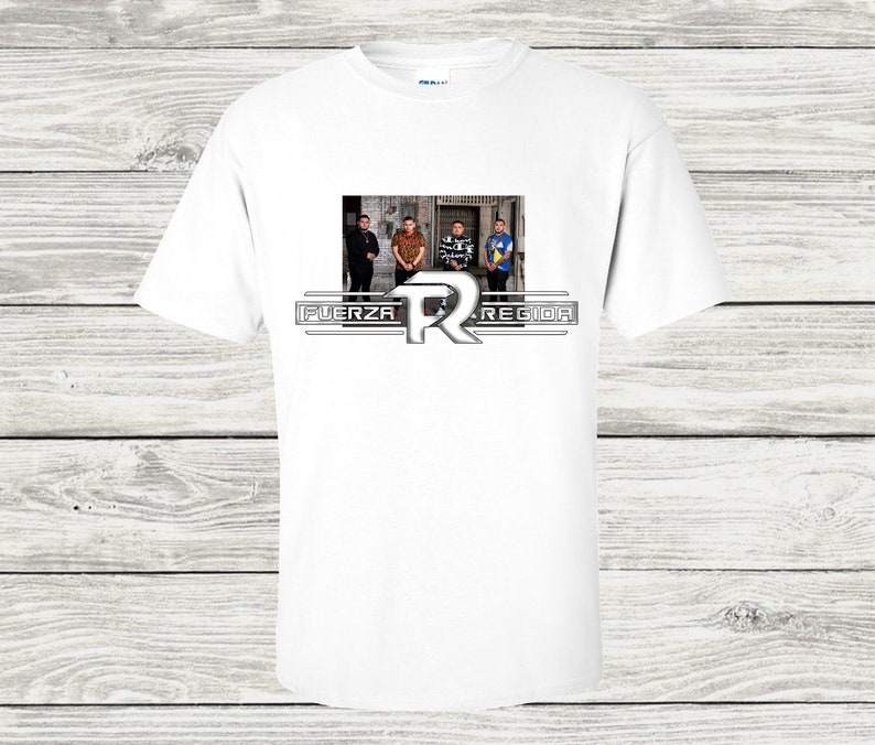 Fuerza Regida T Shirt Banda Grupo Mexican Radicamos Etsy