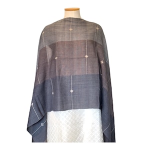Bhujodi Hand Woven Merino Wool Shawls-Wrap-Dupatta, Neck Warmer. By local artisans from India using natural dyes.