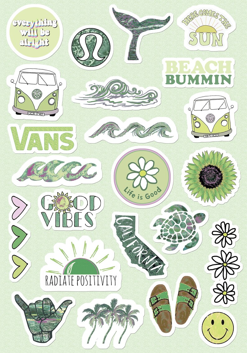 small large aesthetic stickers for phone case 11 inc etsy israel