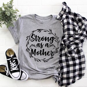 STRONG come graphic tee MOTHER, grafica cuttable SVG per cricut & silhouette