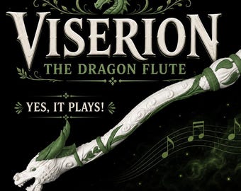 Viserion the Dragon Flute That Really Plays!