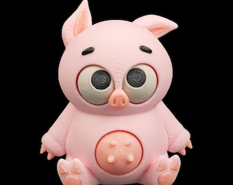 Belly Buddy Fidget Toy Keychain