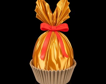 Fancy Egg - Golden Treat Container