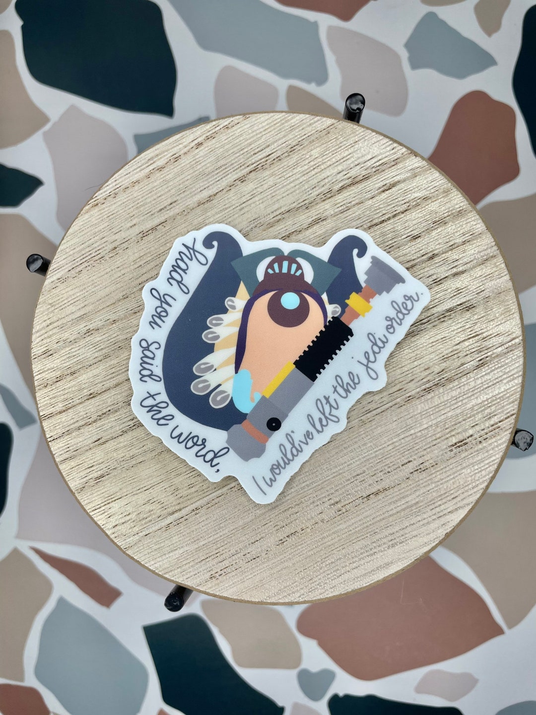 Identify Left Sticker Left Sticker - Etsy