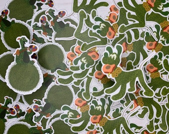 Topiary sticker