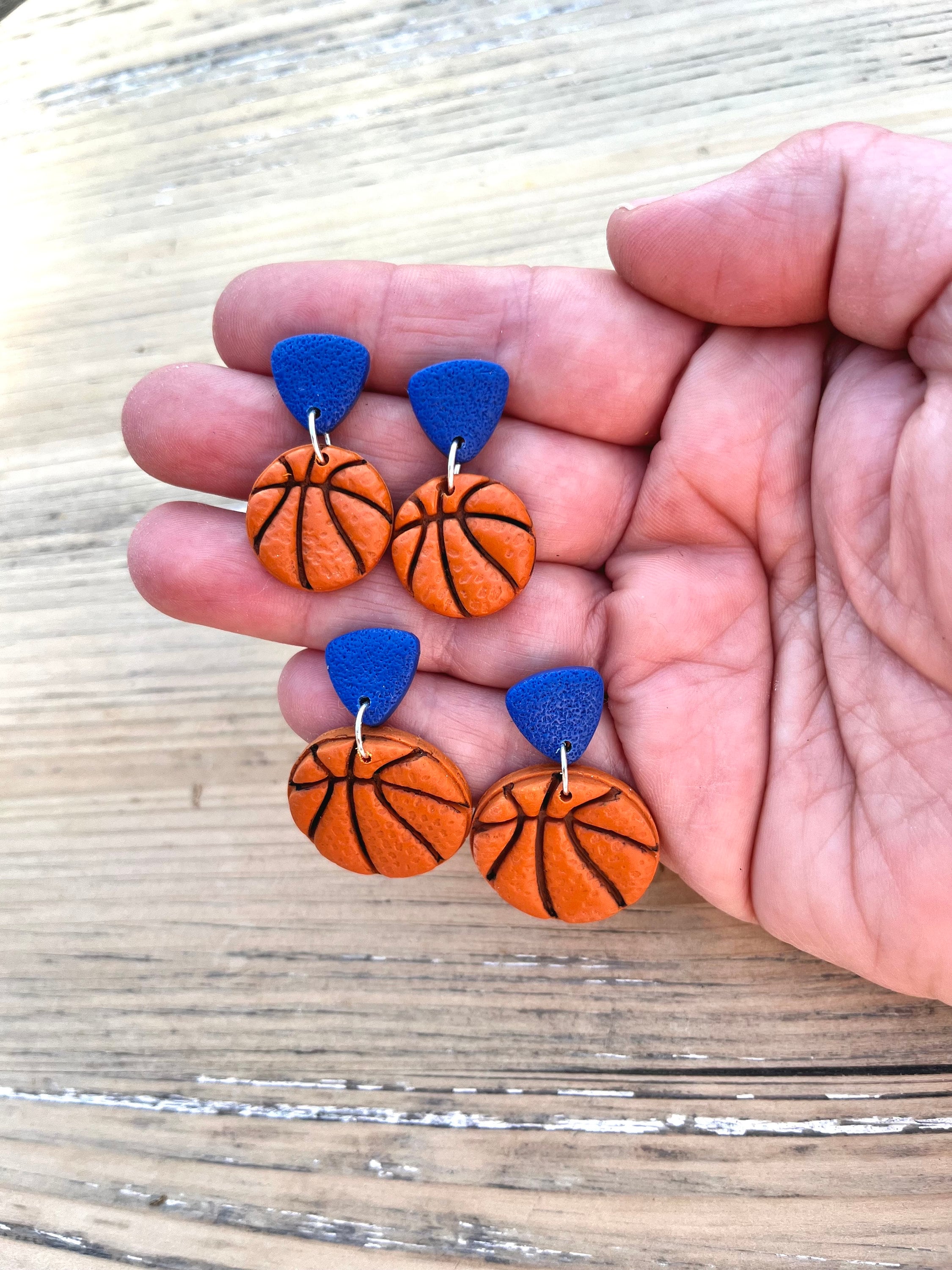 School Spirit, Basketball Earrings, Sports Earrings, Team Mom, Sports