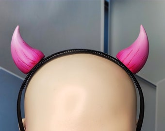 Tiara com Chifres Fofos: Chifres de Diabo/Vaca para Cosplay