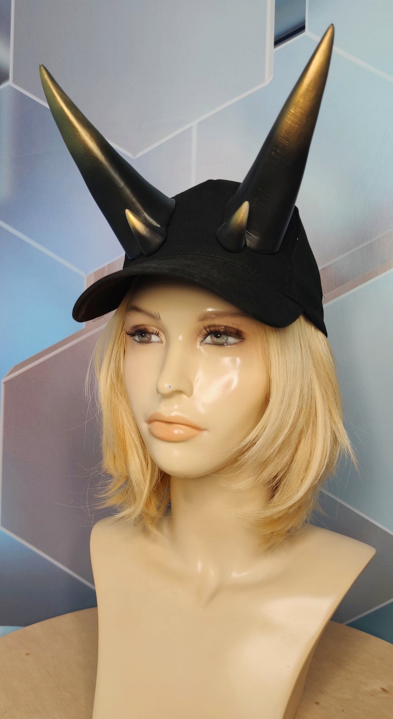 Xiao Horns Cap Demon Horns Cap Cosplay Horns Cap / READY & Dyed Custom