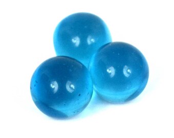 Wedding Gift 48 Ct.+3 Pcs Round Swiss Blue Topaz Polished Gemstone Ball Lot