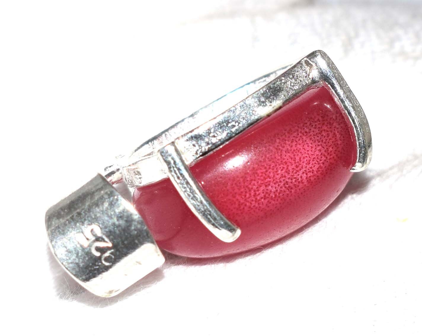 100 Natural 18.95 Ct Oval Pink Cat's Eye Gemstone 925 Etsy